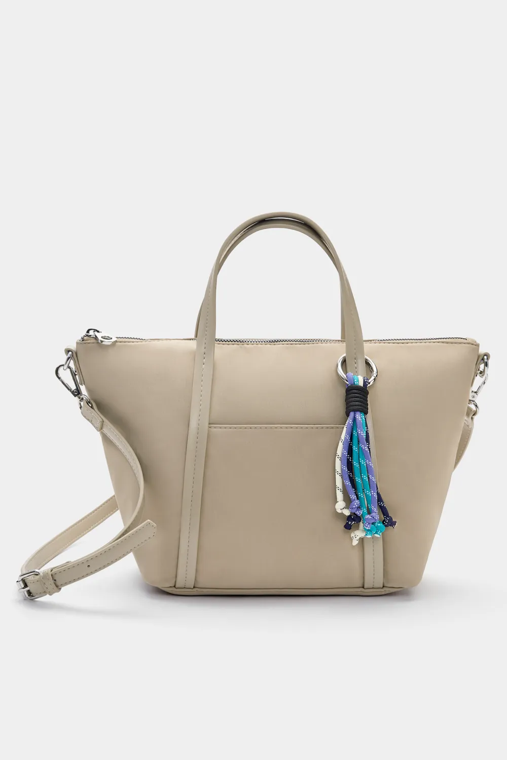 Mini shopper nylon adorno