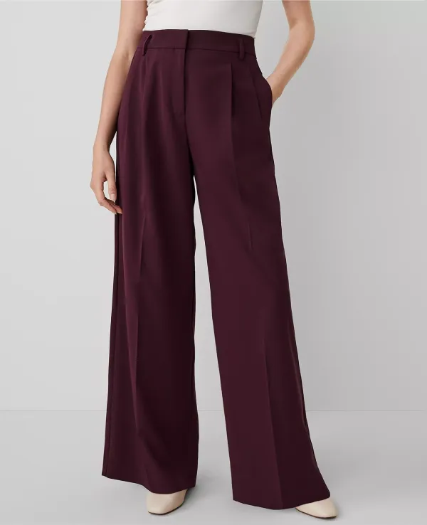 The Pleated Wide-Leg Pant