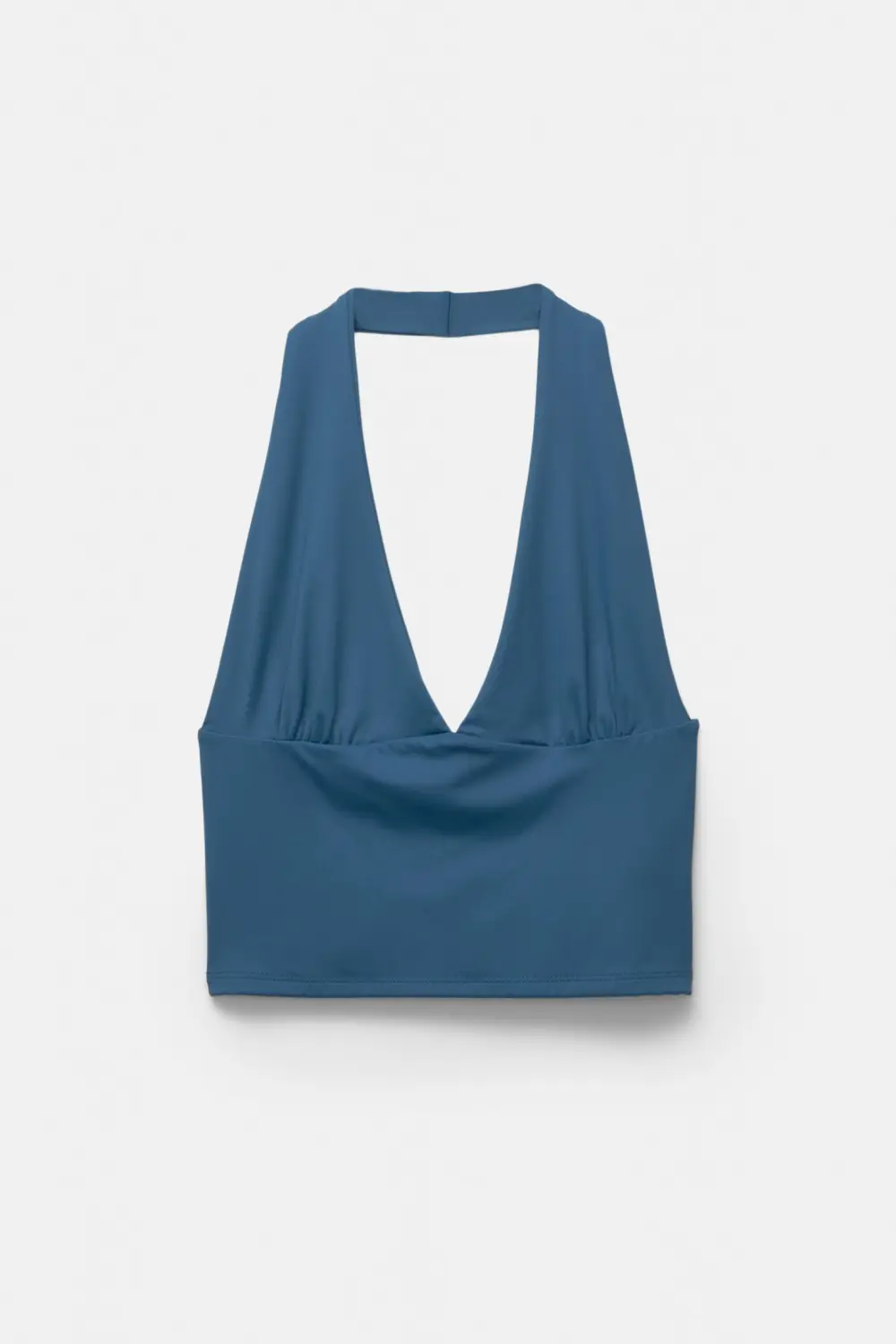 Open-back halter top