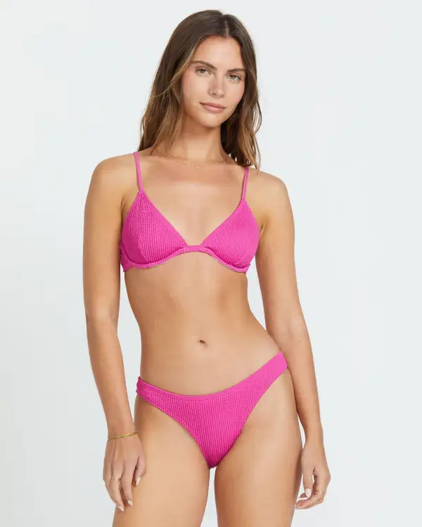 Summer High Tropic Bikini Bottom - Fiesta Pink