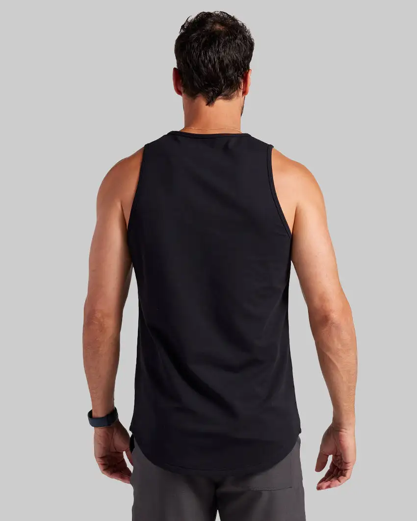 Lux Drop-Cut Pocket Tank