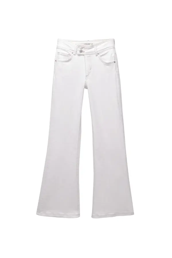 Jeans bootcut tiro bajo