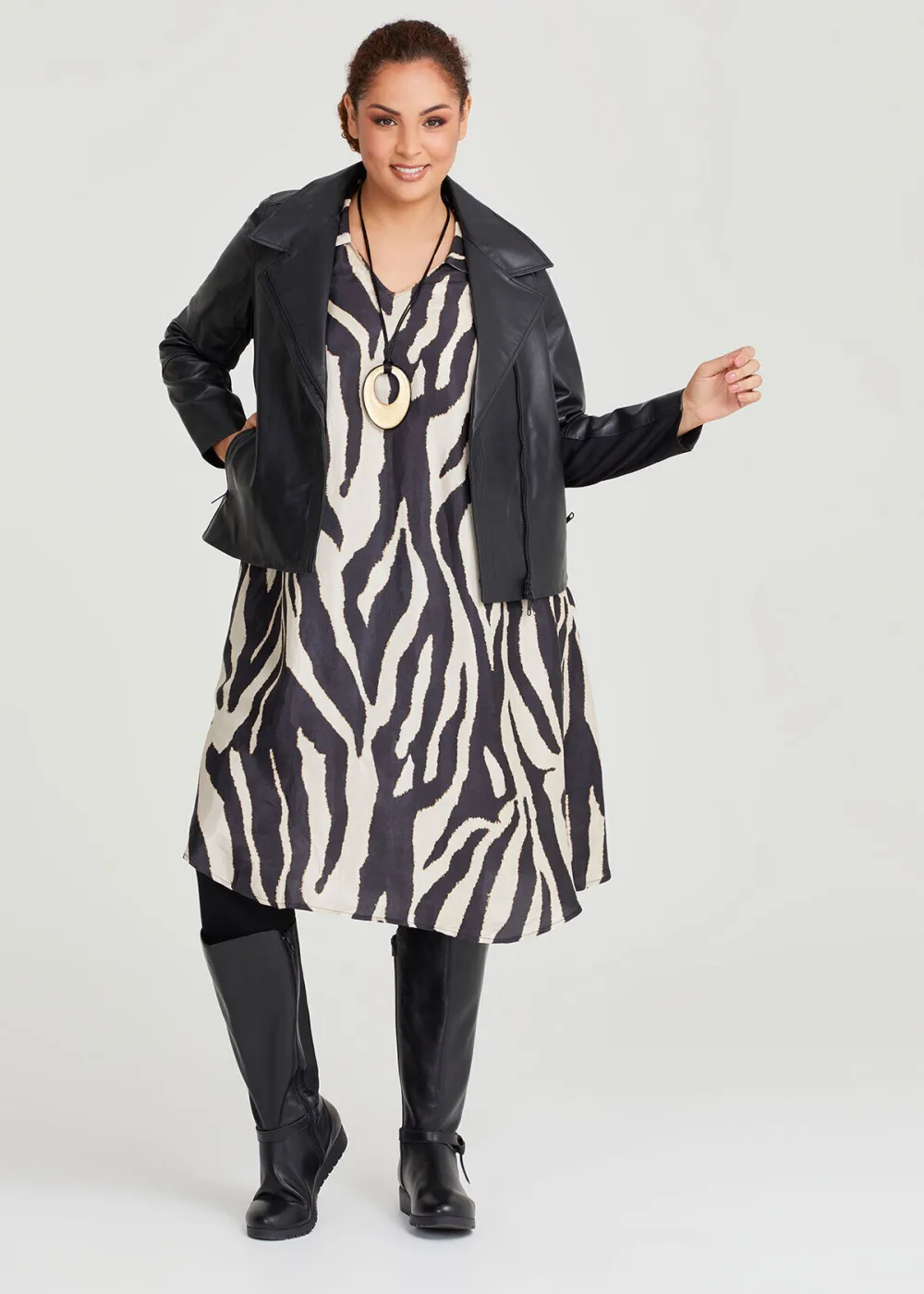 Natural Zebra Brighter Days Dress