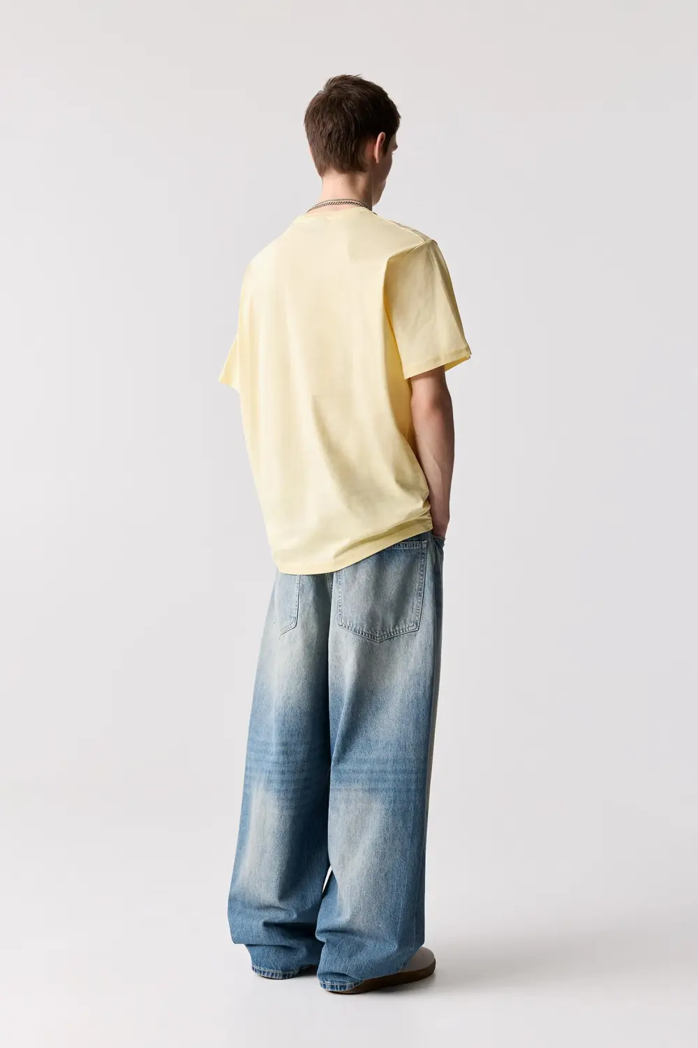 Basic short sleeve cotton T-shirt
