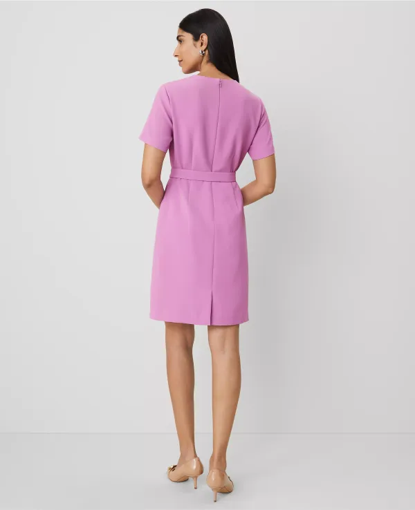 Belted Sheath Dress