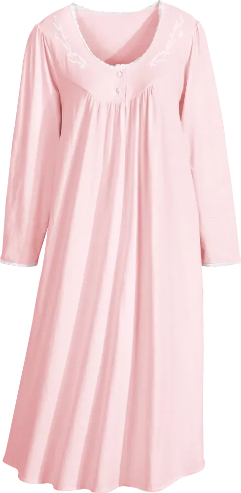 Sweet Dreams Long-Sleeve Nightgown