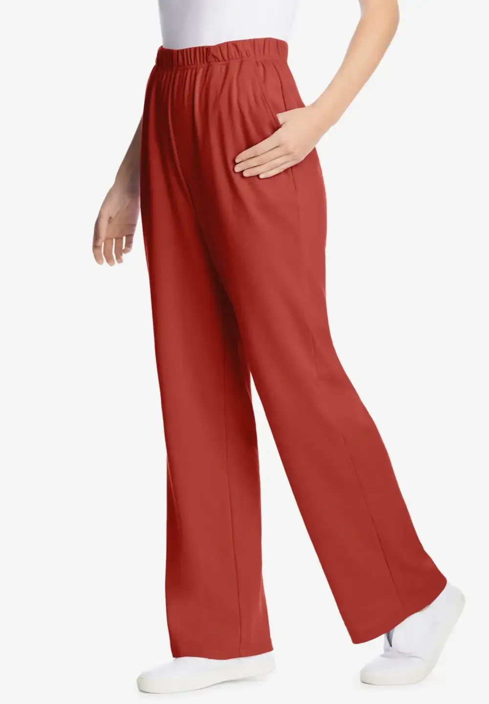 7-Day Knit Wide-Leg Pant