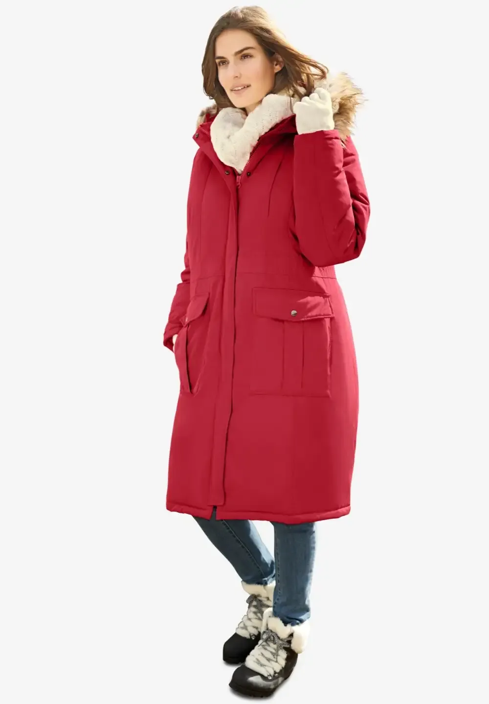 The Arctic ParkaTM in Knee Length