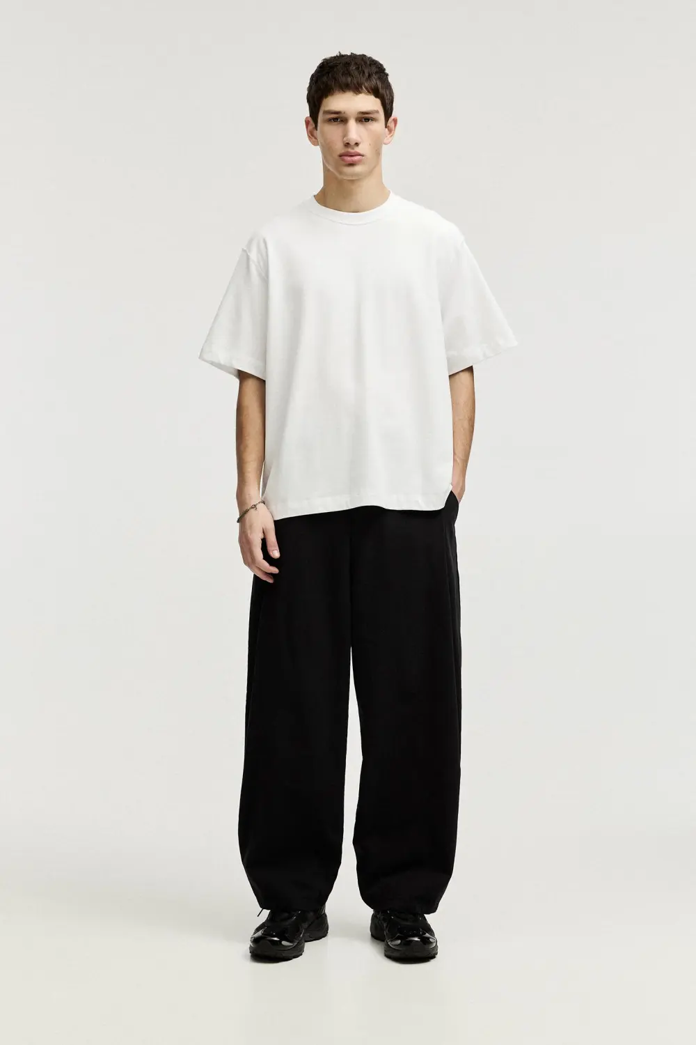 Soft-touch boxy-fit T-shirt