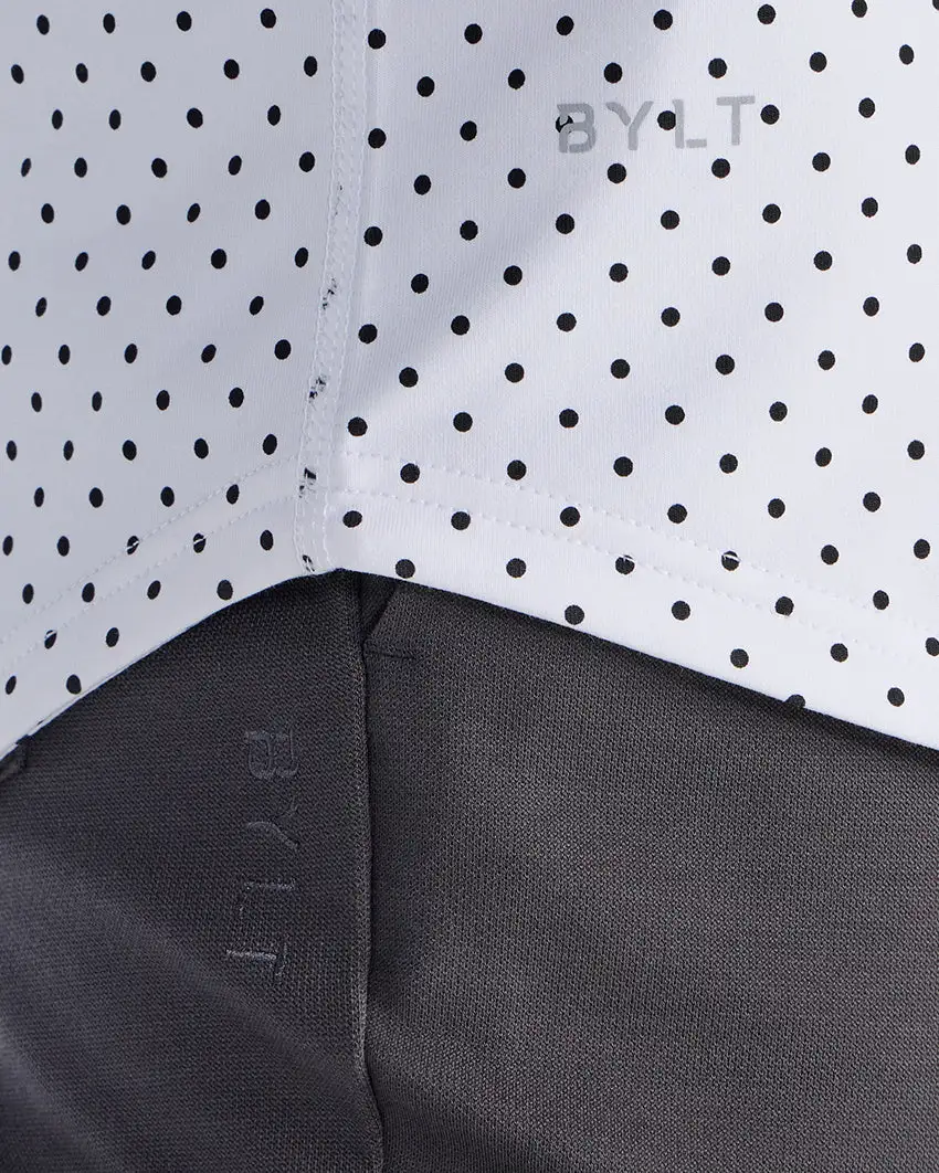 Drop-Cut: Lux Dotted Polo