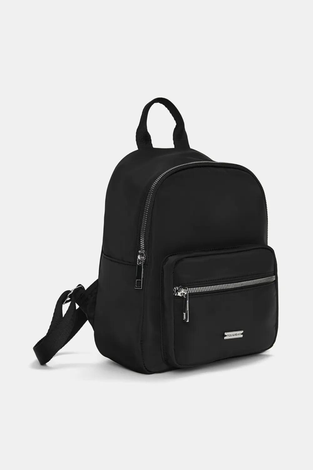 Mini mochila negra nylon