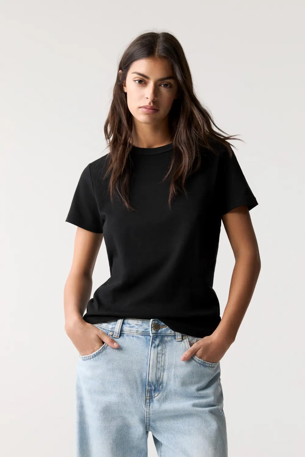 Camiseta básica manga corta