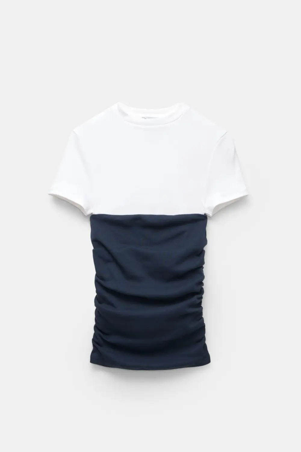 Camiseta combinada corset