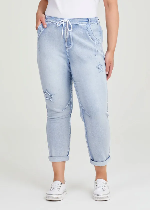 Cotton Blend Stars Jogger