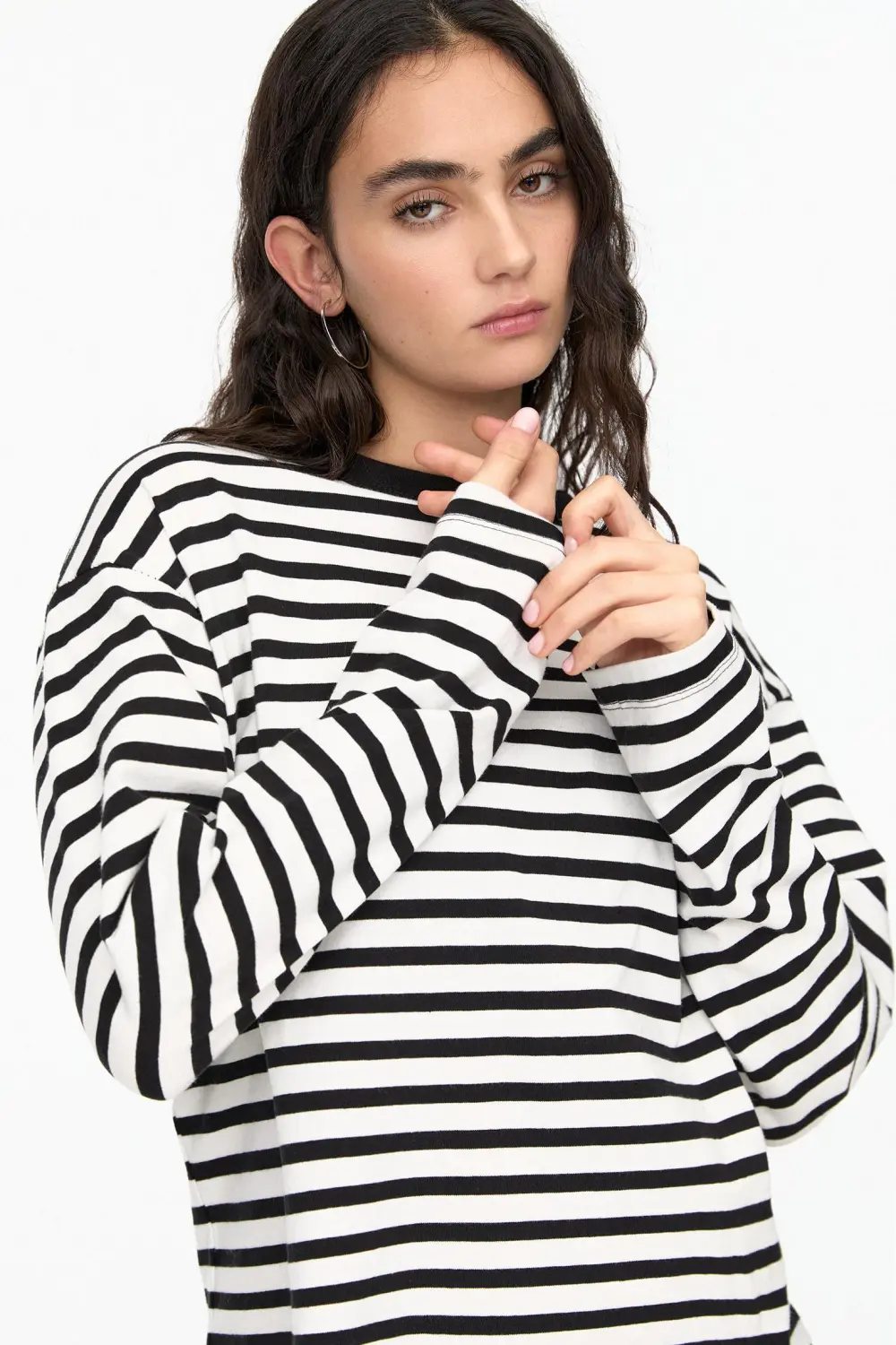 Camiseta manga larga oversize