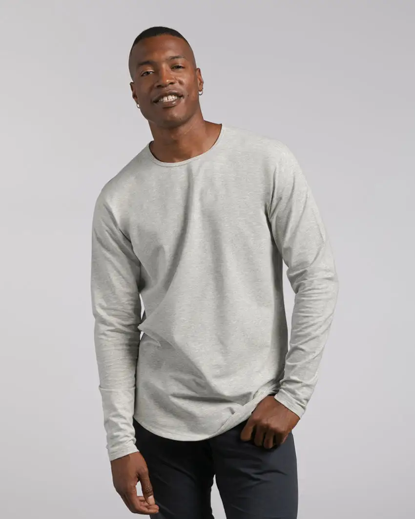 Drop-Cut Long Sleeve: Lux