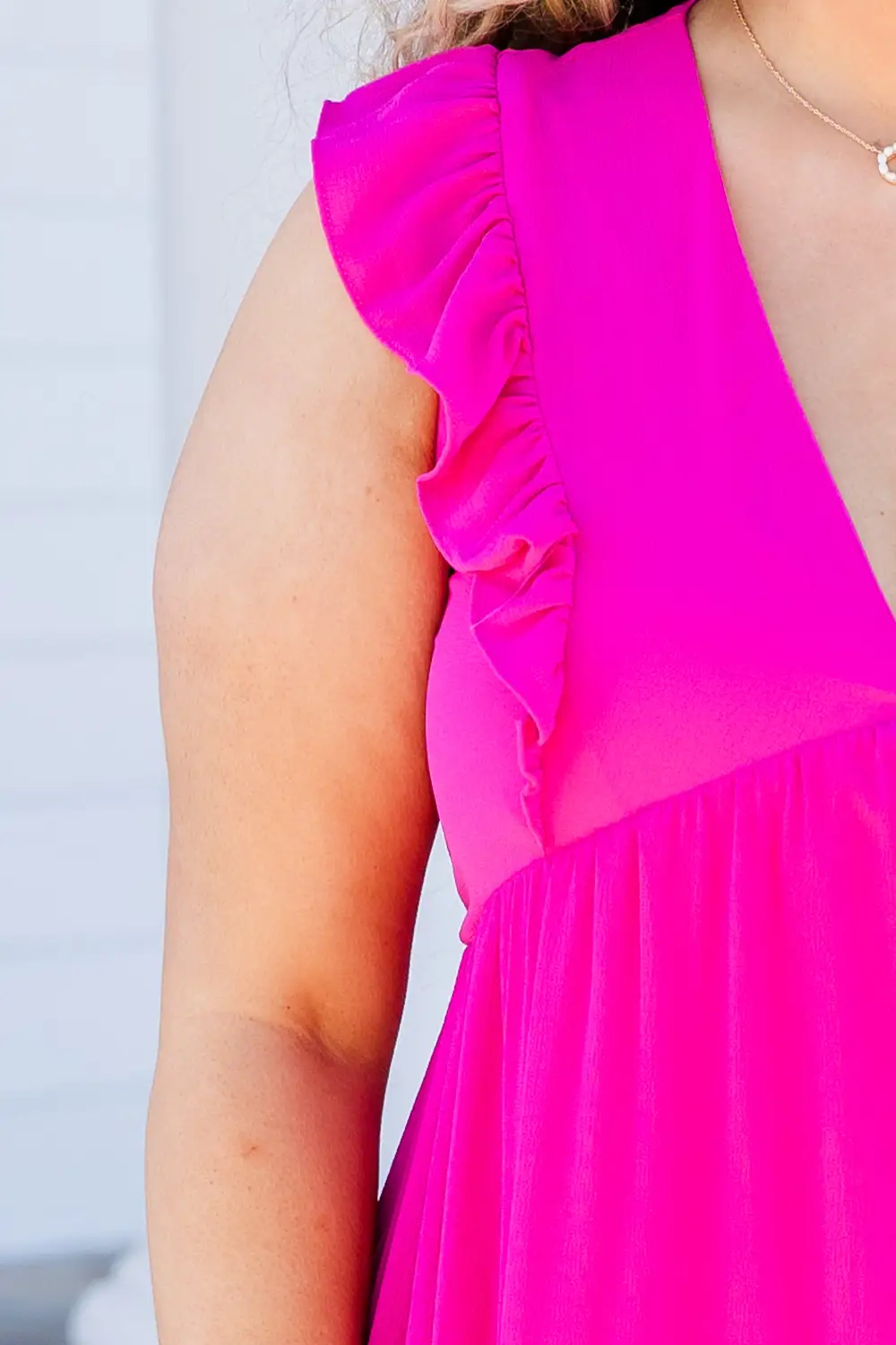 Don't Leave Me Hangin' Dress, Magenta Pink