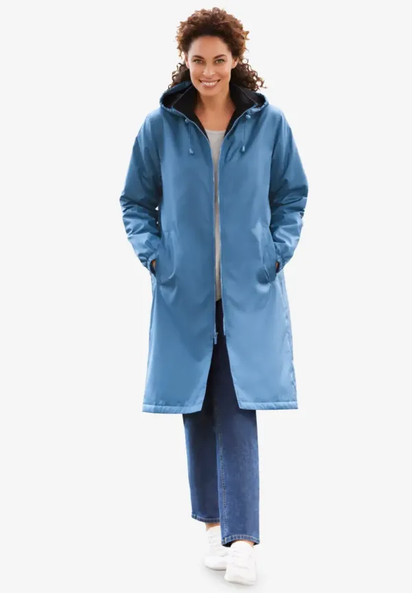 Mid-Length Raincoat