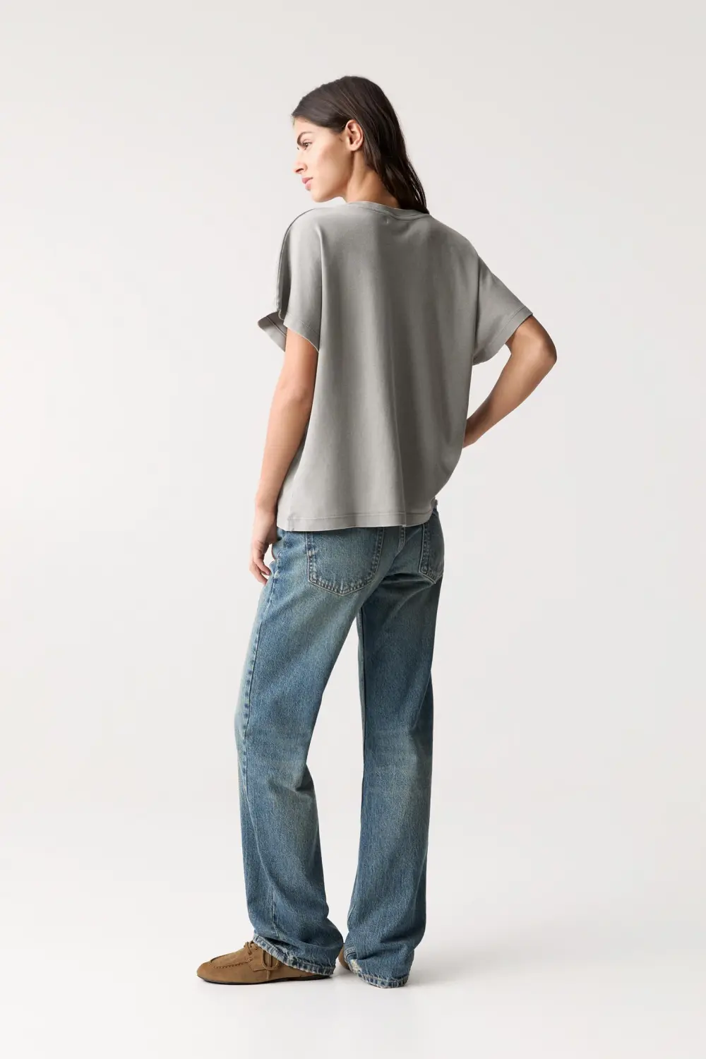 Camiseta manga entera oversize