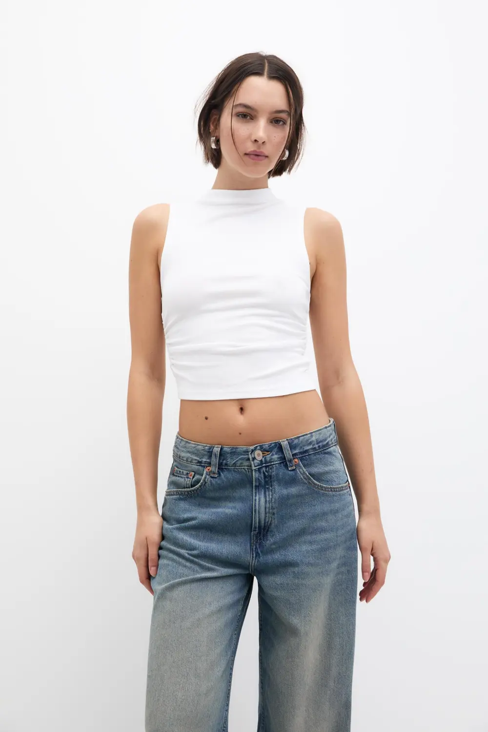 Pack of 2 gathered tops