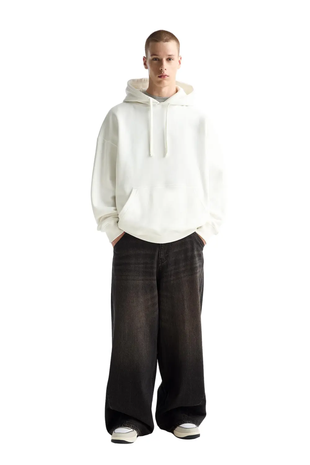 Sudadera básica capucha