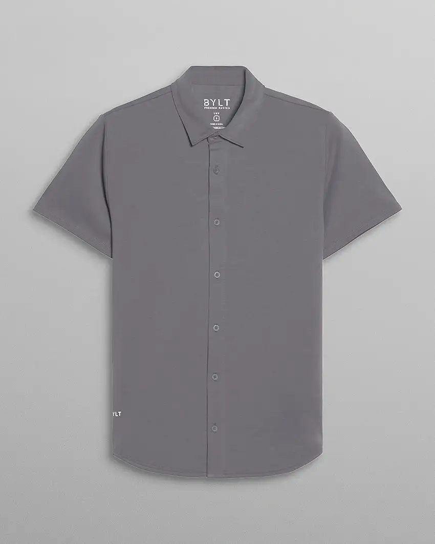 Lux Short Sleeve Button Down