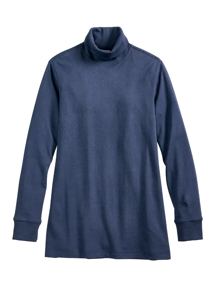 Women's USA Cotton Turtleneck