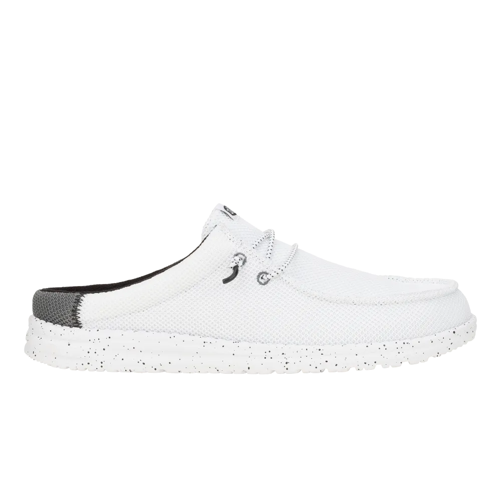 Wally Slip Varsity - White/Black