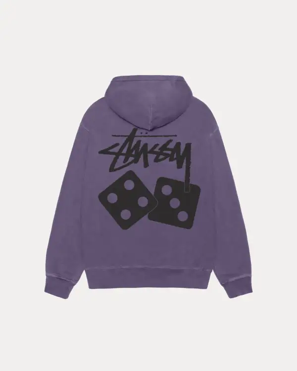DICE HOODIE PIGMENT DYED