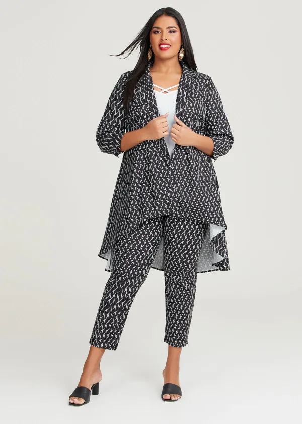 Tall Cotton Luca Geo Pant