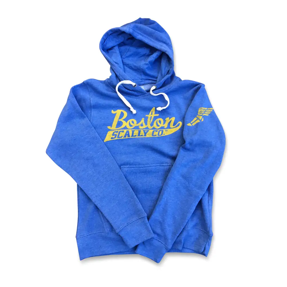 Boston Scally The Marathon Hoodie - Royal Blue