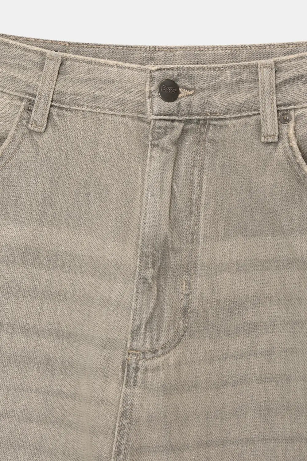 Super baggy washed finish jeans