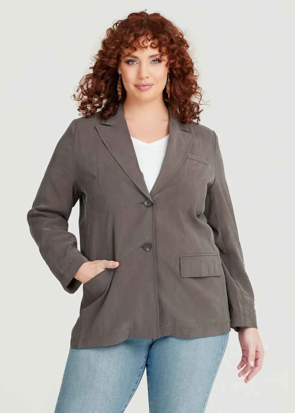 Natural Relaxed Blazer