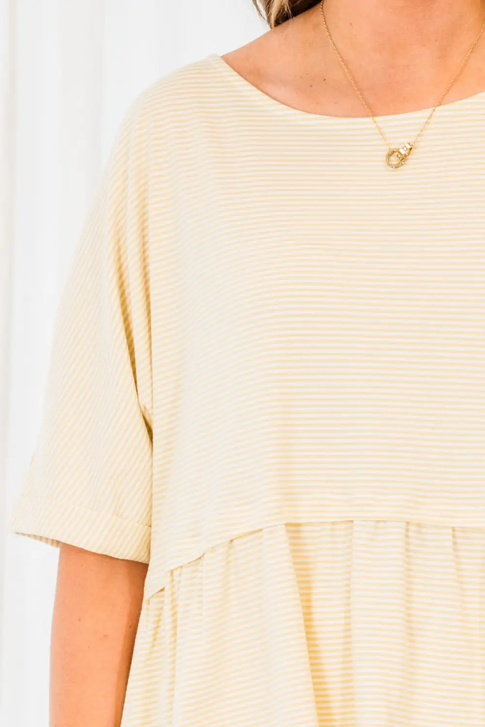 A Welcoming Smile Top, Yellow