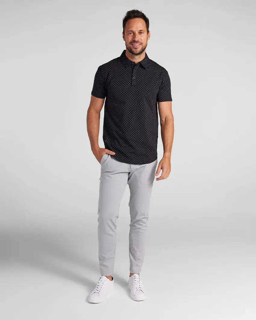 Drop-Cut: Lux Dotted Polo