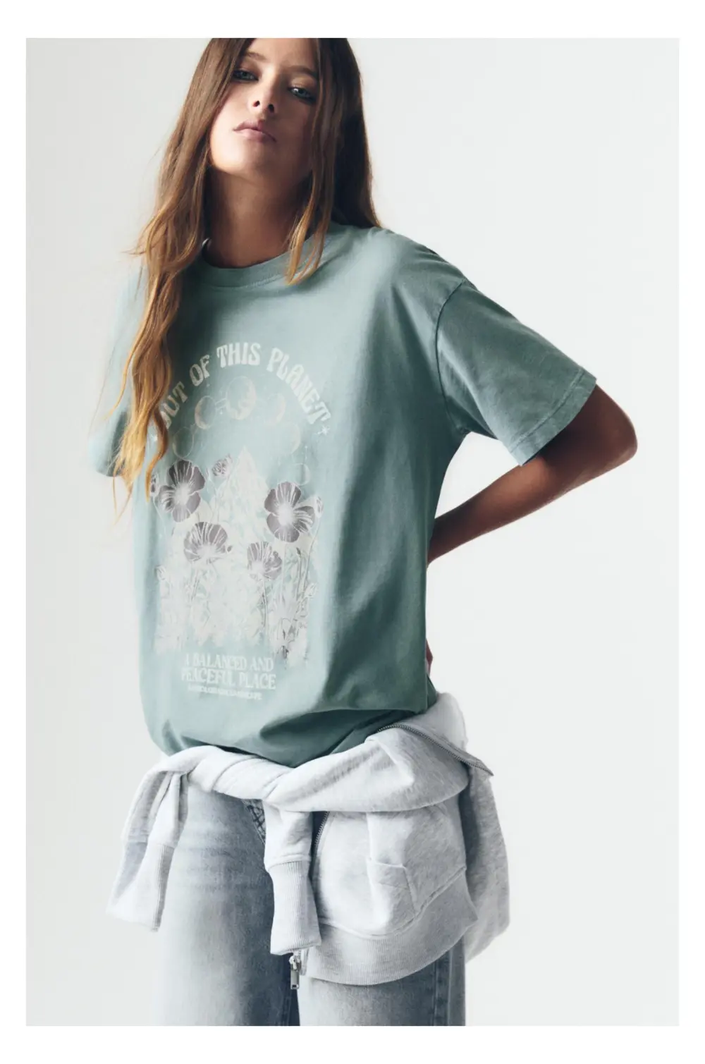 Camiseta gráfico montañas