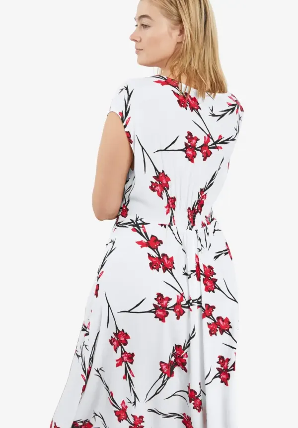 Tie-Front Maxi Dress