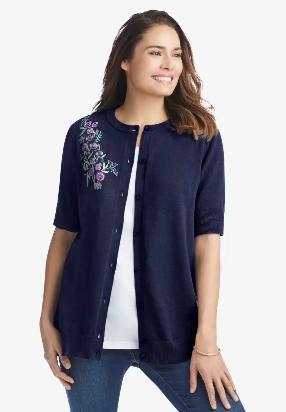 Perfect Elbow-Length Sleeve Cardigan