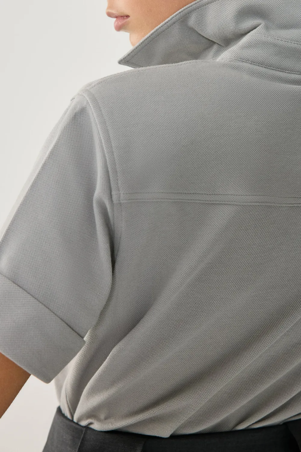 Button Polo Top