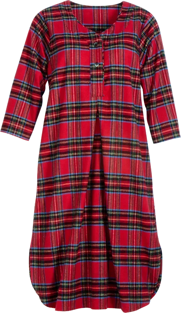 Women's Portuguese Cotton Flannel Nightshirt