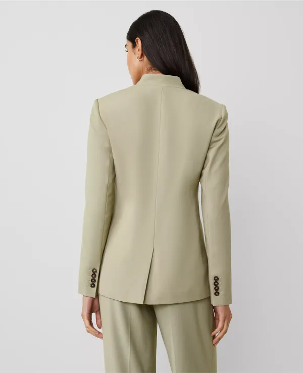 The Collarless Blazer