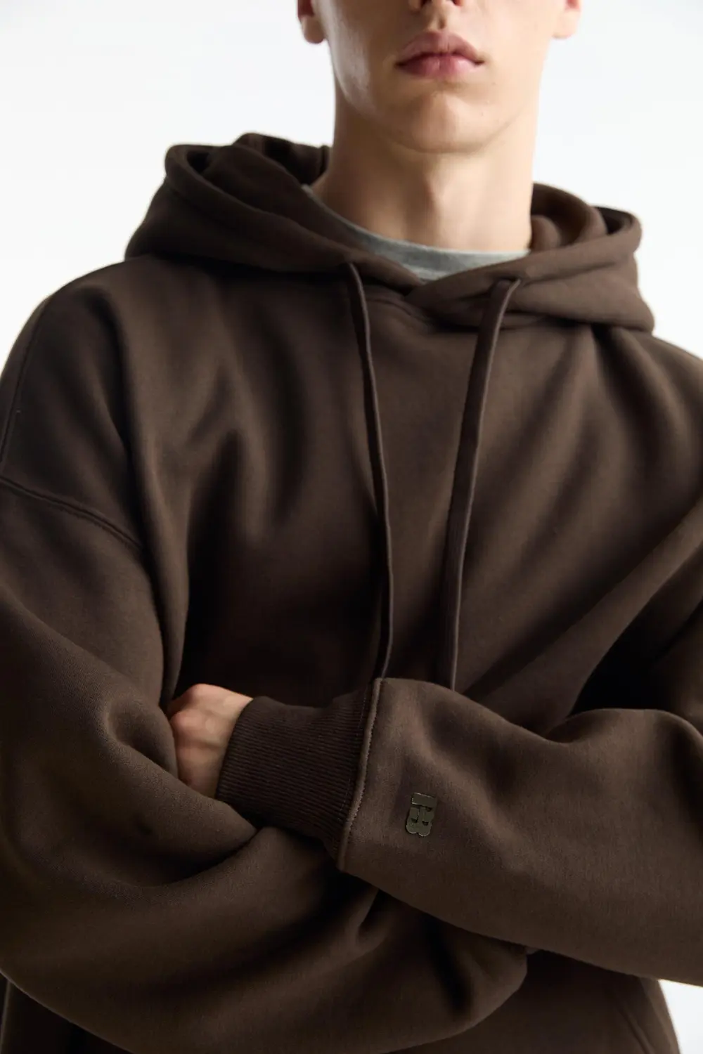 Sudadera básica capucha
