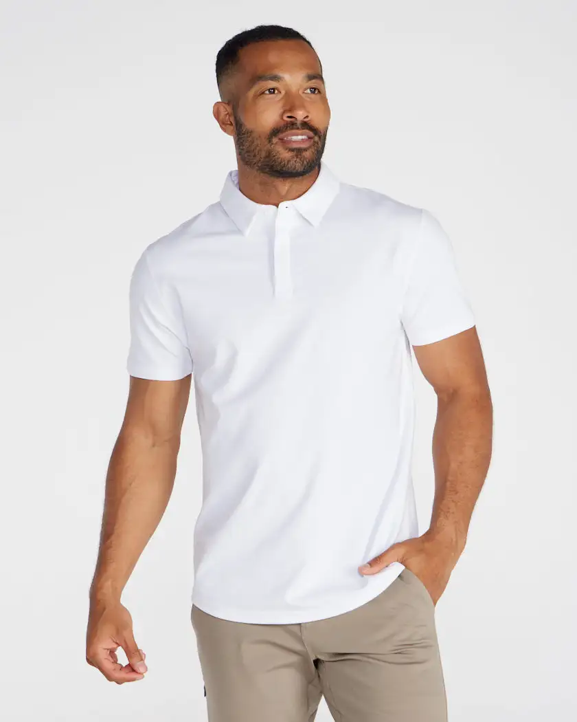 Lux Short Sleeve Polo - Concealed