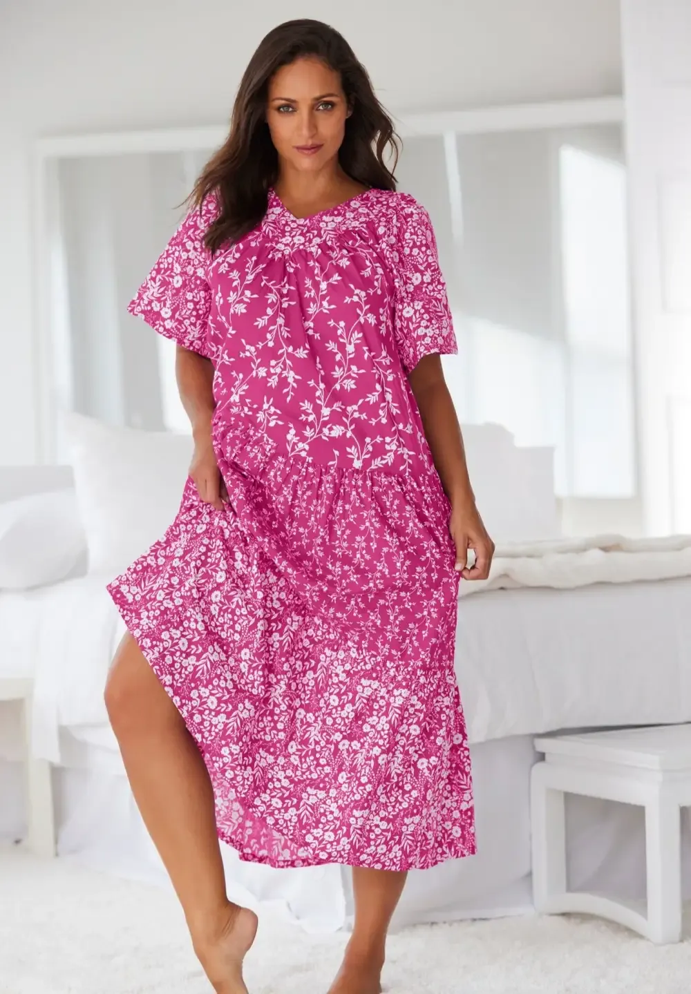 Tiered Print Lounger