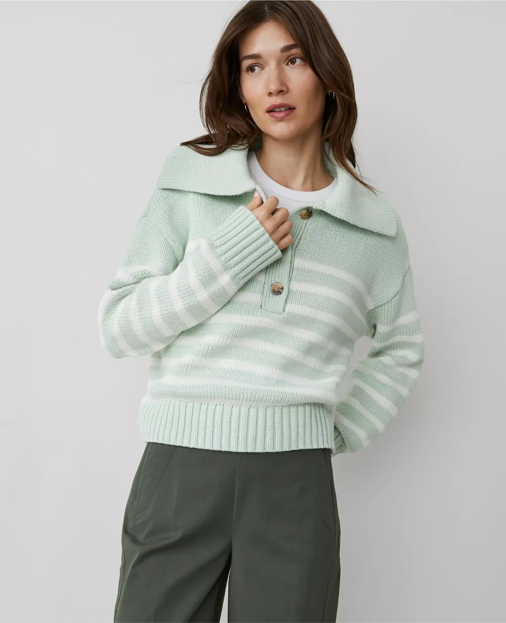 Weekend Collection Striped Sailor Sweater