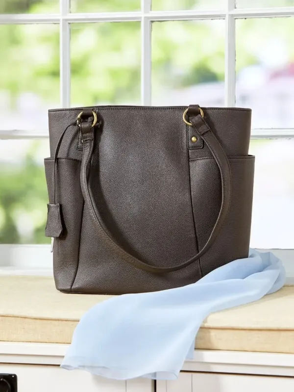 Ella Simone Weston Everyday Leather Tote