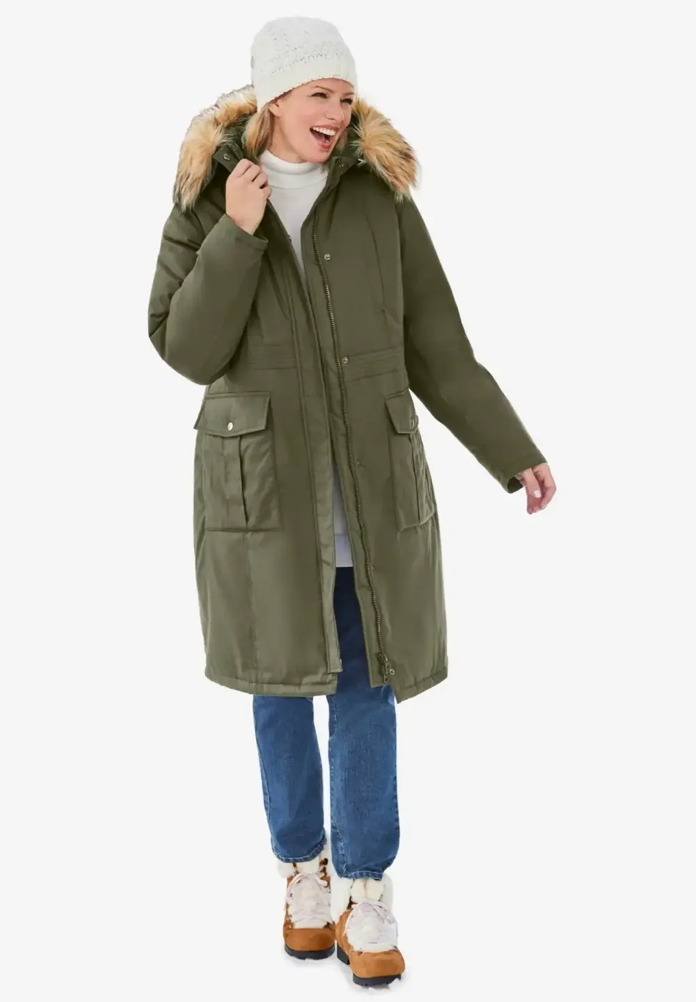 The Arctic ParkaTM in Knee Length