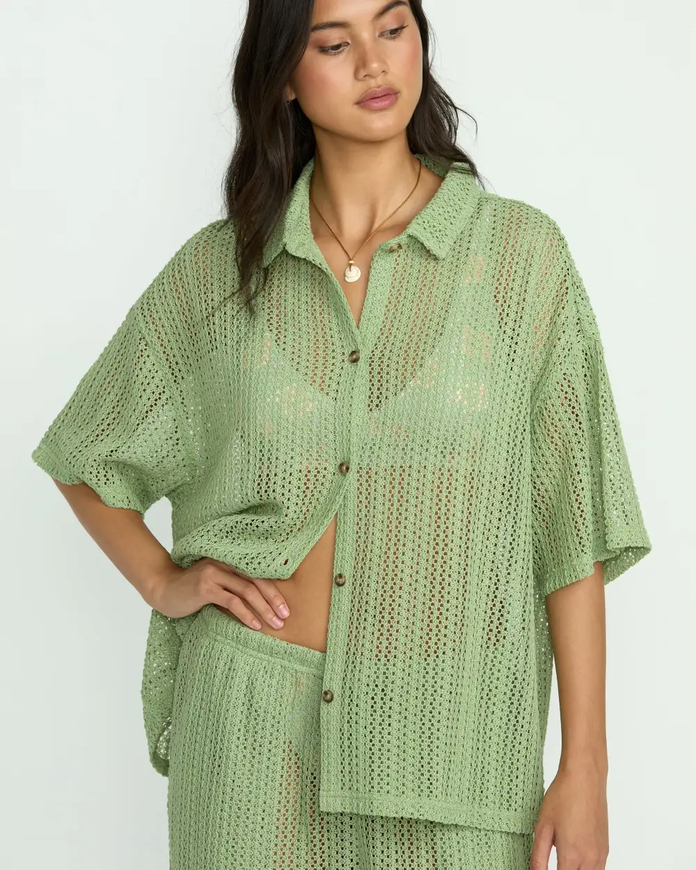 Largo Overshirt - Pistachio