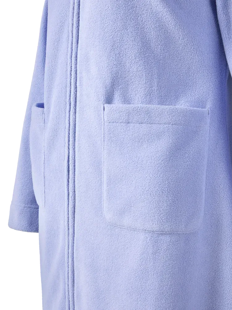 Women's Snuggler Fleece Zip-Front Robe