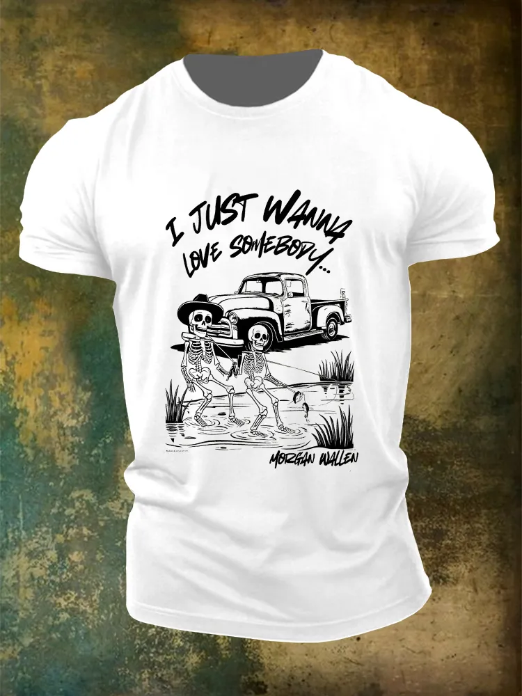 Men'S Wallen I Just Wanna Love Somebody T-Shirt